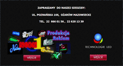 Desktop Screenshot of neon1.pl